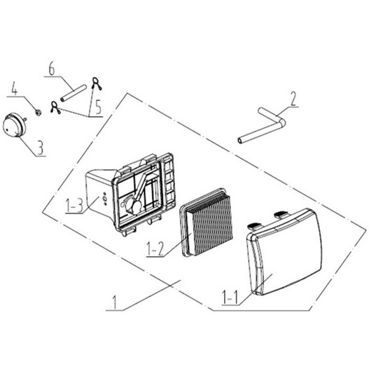 Воздушный фильтр Champion LMH5640